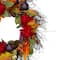 28" Mums & Pomegranates Fall Harvest Floral Wreath